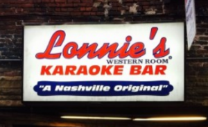 Lonnie's Karoake Bar Nashville TN